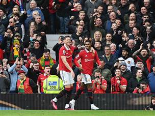 חגיגה באולד טראפורד (GETTY)