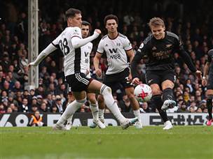 נעץ את השלישי לפני ההפסקה. אודגור (Getty)