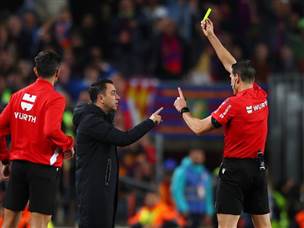 במשחק חם, בו גם צ'אבי הוצהב (Getty)