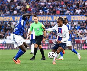 רנאטו סאנצ'ס. האיום המסוכן ביותר במחצית הראשונה (Philipe Lecoeur/FEP/Icon Sport via Getty Images)