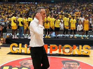 קטש. מסיים עונה בצהוב עם אליפות (אלן שיבר)