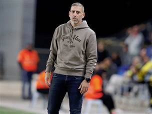 רן קוז'וך שמע קריאות "תתפטר" (צילום: אלן שיבר)