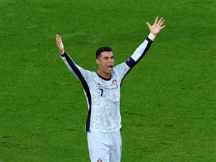 וכריסטיאנו רונאלדו, שעוד לא כבש בטורניר, לא הסתיר את התסכול (Getty)