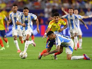 כשקולומביה נראתה טובה יותר במחצית הראשונה (Getty)