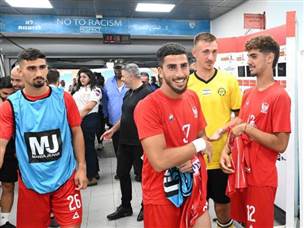 המשחק נפתח בעיכוב בעקבות אזעקה (ברני ארדוב)