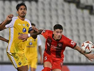 דור פרץ. כרגיל היה מעורב מאוד בהתקפה (Getty)