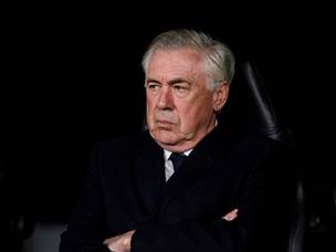 כל הלחץ היה על אנצ`לוטי, ונראה היה שזה משפיע על כולם (GETTY)