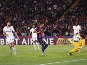 המחליף של לבנדובסקי סיפק את הסחורה פעם נוספת, והשווה (GETTY)