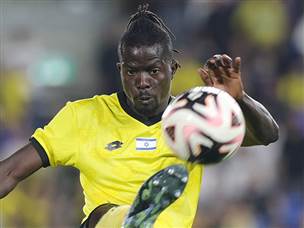 ג`טיי. אחד משני שחקני נתניה שהורחקו (אלן שיבר)