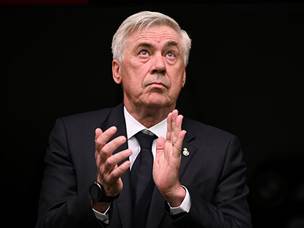 והמאמן לא הסתיר את התרגשותו (Getty)