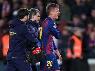 ולצערו של הקשר הוא גם נפצע במהלך (David Ramos/Getty Images)