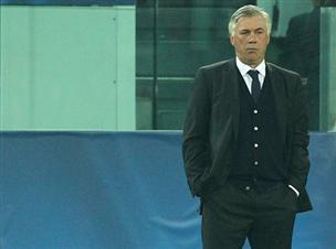 אנצ'לוטי שוב חטף מיובה (getty)