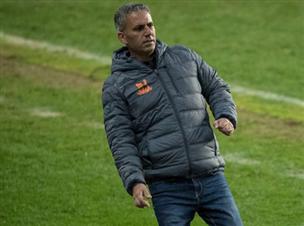 ניסן יחזקאל מאוכזב. בני יהודה חזרה להפסיד (צילום: ספי מגריזו)