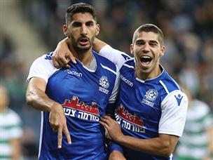 לידור כהן הימם עם שער יתרון מפתיע (צילום: אלן שיבר)