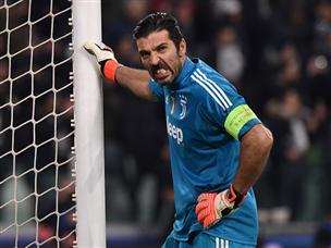 הבעיטה של אריקסן הפתיעה אותו. בופון (getty)