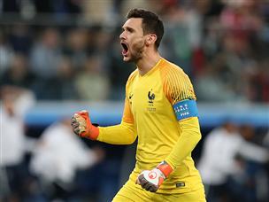 ניצחון ענק של הצרפתים על הבלגים. לוריס בטירוף (getty)