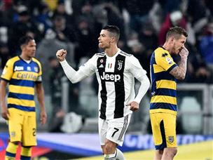 רונאלדו, חגג מוקדם מדי (getty, Giorgio Perottino - Juventus FC)