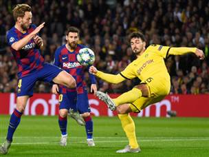 בארסה ודורטמונד עלו לקרב ישיר על המקום בשלב הבא (getty)