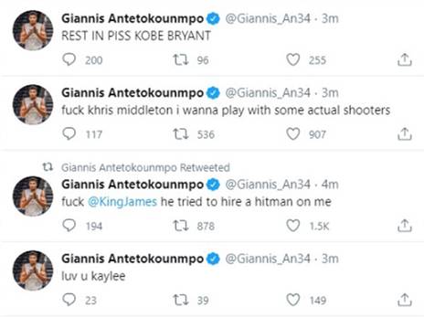 (הטוויטר הרשמי של יאניס)