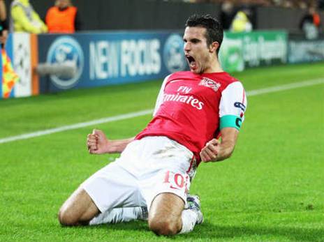 חלוץ עם קלאס, ואן פרסי (getty)