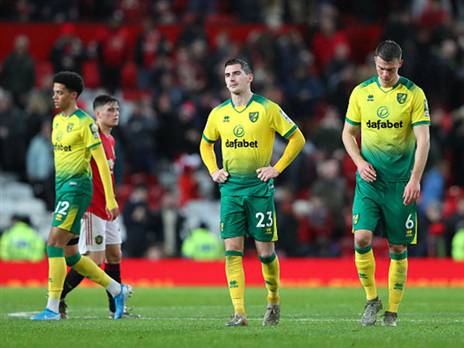 נוריץ' הכי קרובה לירידת ליגה (getty)