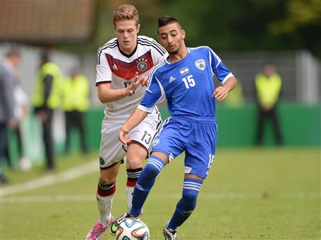 במדי גרמניה מול ישראל. בקרוב יחליף מדים? (Getty)
