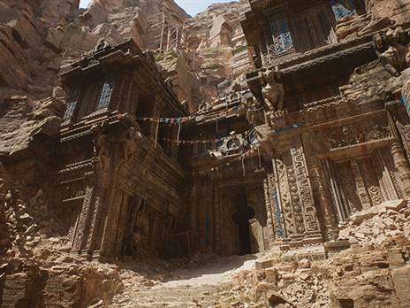 מתוך סרטון הדמו של Unreal 5