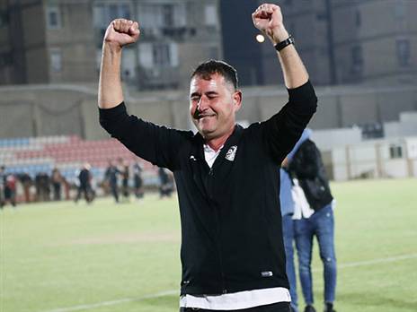 המאמן החדש. בוחבוט (צילום: דני מרון)