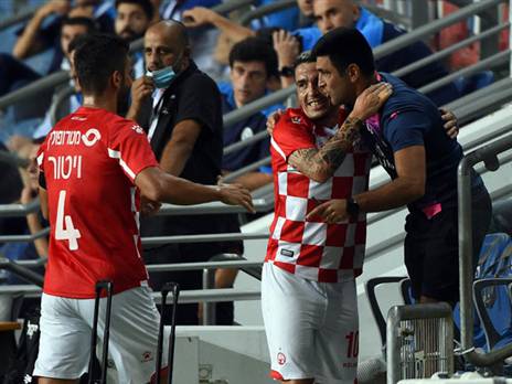 ברדה וז'וסווה בימים שמחים יותר (צילום: ברני ארדוב)