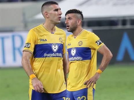 "נביא את התסכול למשחק הבא". שחקני מכבי ת"א אחרי ההפסד (צילום: דני מרון)