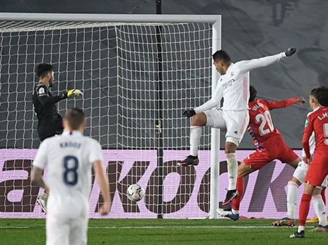 פרץ את הסכר. קאסמירו (GETTY)