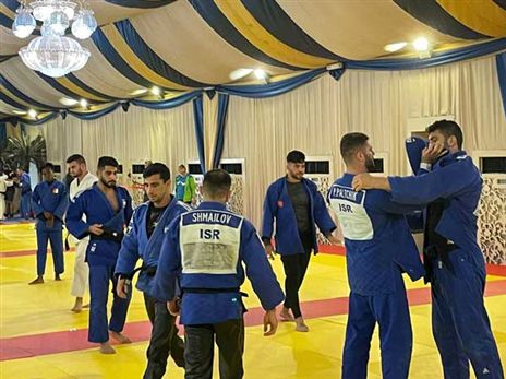 הנבחרת תתחרה בדוחא עם סמלי ישראל (צילום: איגוד הג'ודו)