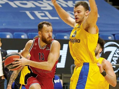 רודריגס. ישלים ניצחון כפול על מכבי ת"א? (יורוליג)