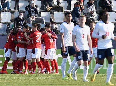 שווייץ חוגגת, אנגליה מאוכזבת (Getty)