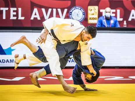 מולאי בביקורו בתל אביב (עודד קרני, באדיבות איגוד הג'ודו)