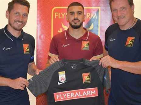 עילאי אלמקייס עם אנדי הרצוג. יקווה לעשות חיל באוסטריה כמו חבריו לנבחרת (GETTY)