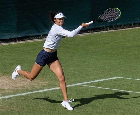 אמה רדוקאנו. תנסה להדהים את הקהל המקומי (GETTY)