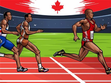 איור מתוך הספר "סיפור אולימפי"