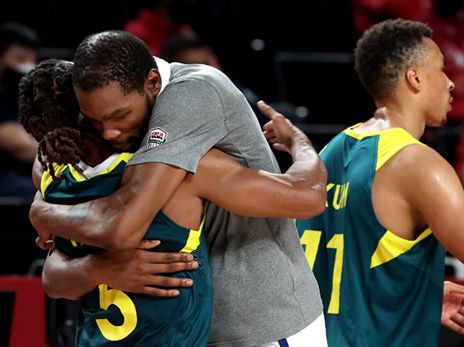 דוראנט ומילס. ייפגשו בעונה הבאה (Getty)