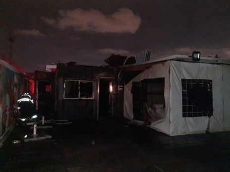 כך נראה המתחם (צילום: דוברות כיבוי והצלה)