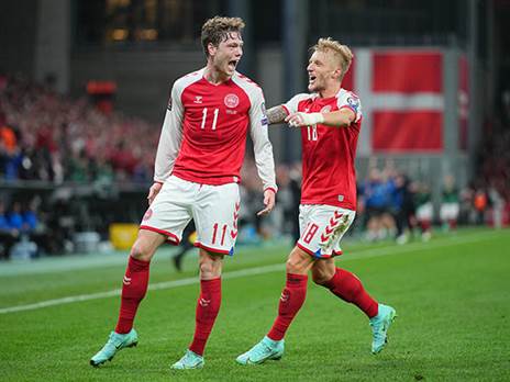 "הבדלי רמות ברורים". דנמרק חוגגת (Getty)