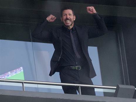 סימאונה. מרוצה מהניצחון (Getty)