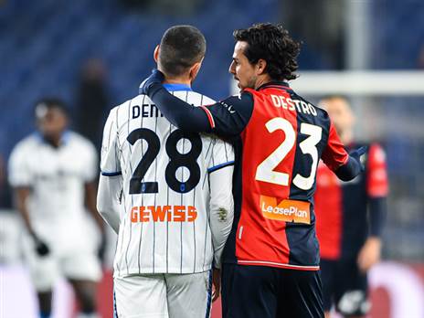 חלוקת נקודות בין גנואה לאטאלנטה (GETTY)