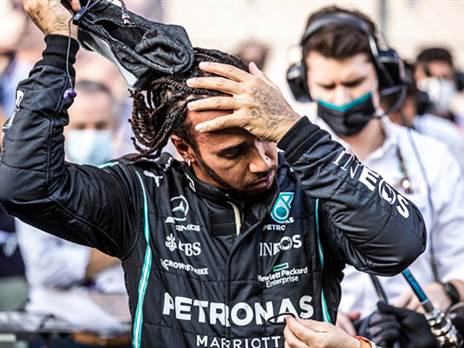 הוביל לאורך כל המירוץ. המילטון (GETTY)