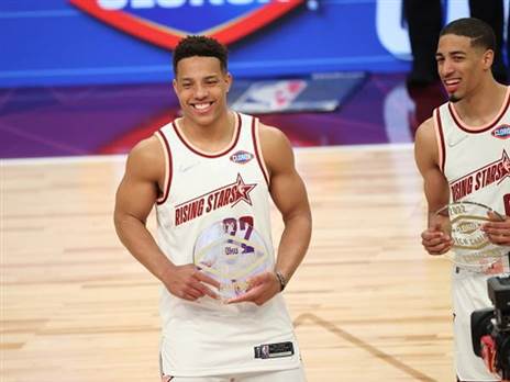 דזמונד ביין. נהנה מכל רגע בסופ"ש האולסטאר (GETTY)