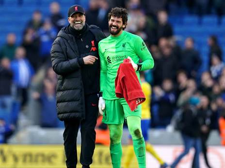 יורגן קלופ ואליסון. יצחקו גם בראשון? (Getty)