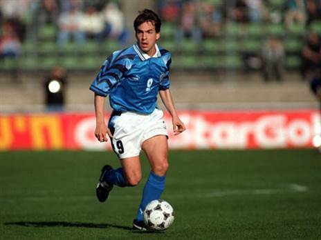 במדי הנבחרת. אהבת חייו (Getty)