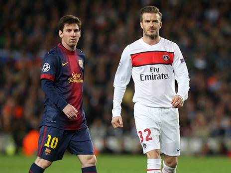 ישתפו פעולה? מסי ובקהאם (GETTY)