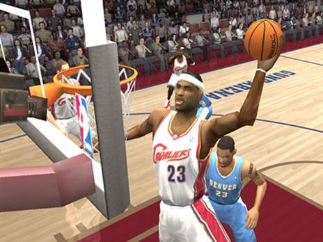 לברון בקליבלנד, 2004 - קרדיט : 2K