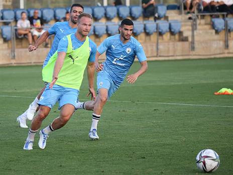 דן גלזר. הרשים באימון (אודי ציטיאט)